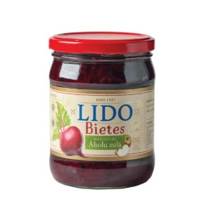 Burokėliai kons. obuolių sultyse LIDO, 500 ml / 480 g